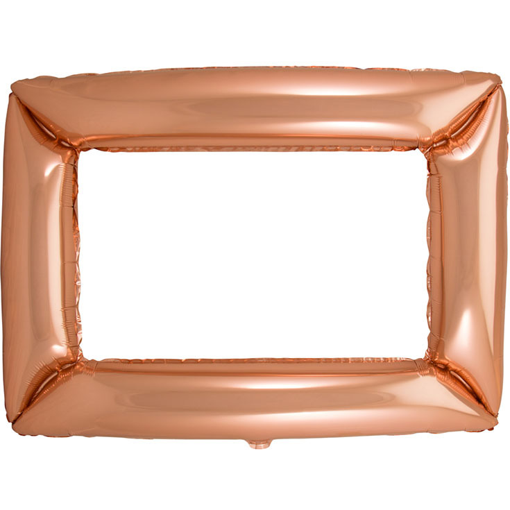 Foil Balloon - Rose Gold Picture Frame 