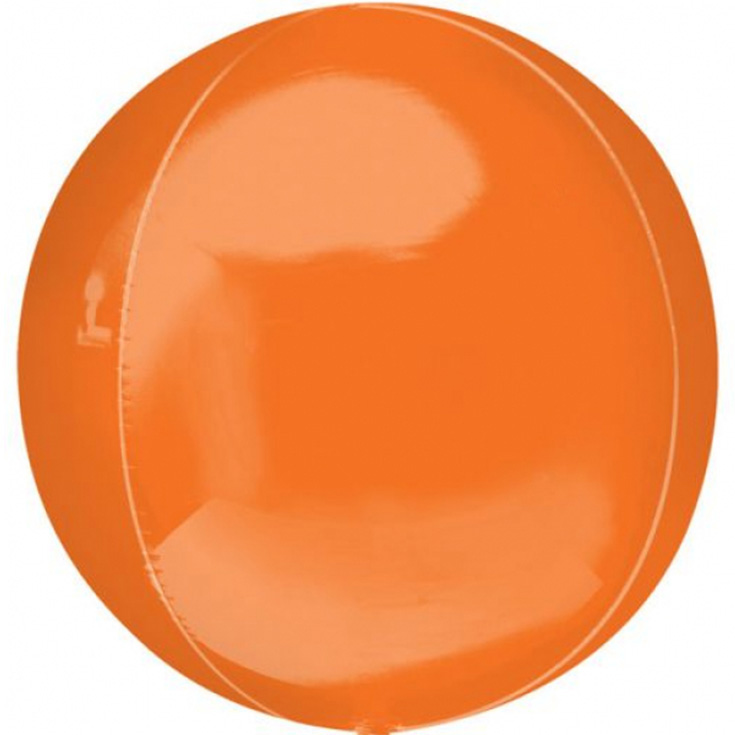 Folienballon Oranger Ball