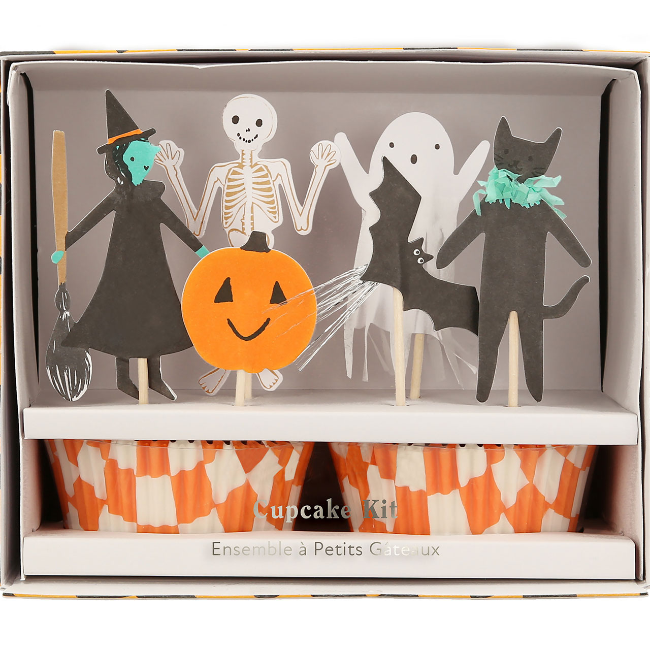 Cupcake Set - Happy Halloween