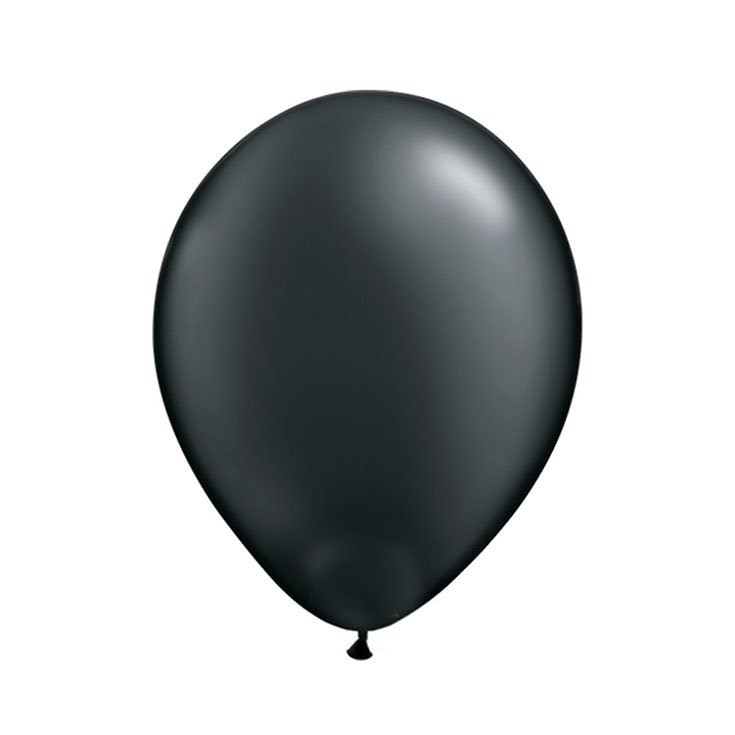 10 Mini Ballons Schwarz