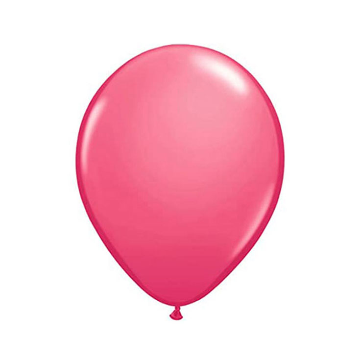 10 Rose Pink Mini Balloons 