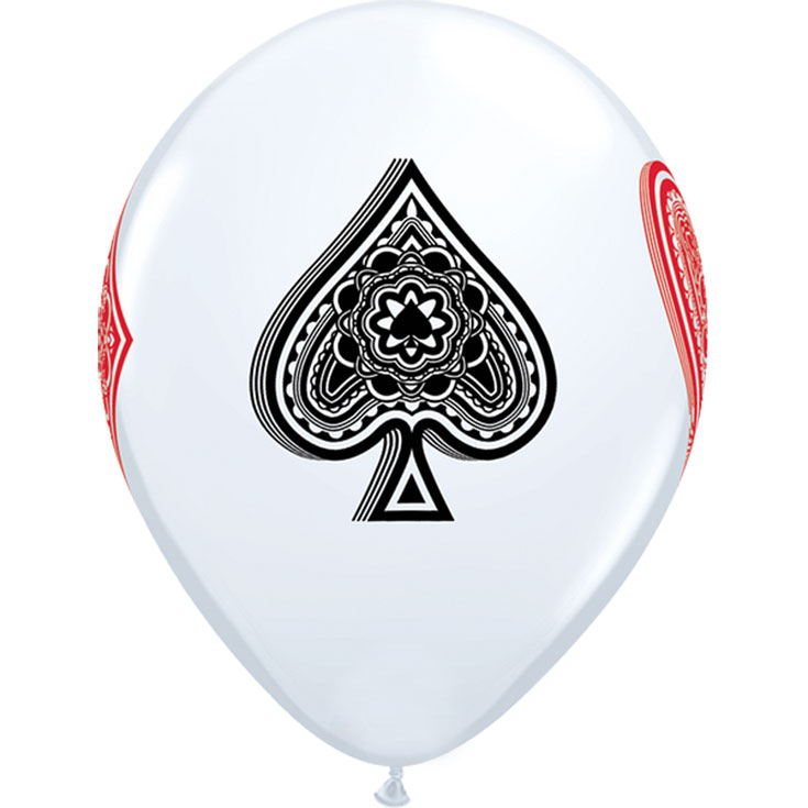 5 Card Suits Balloons