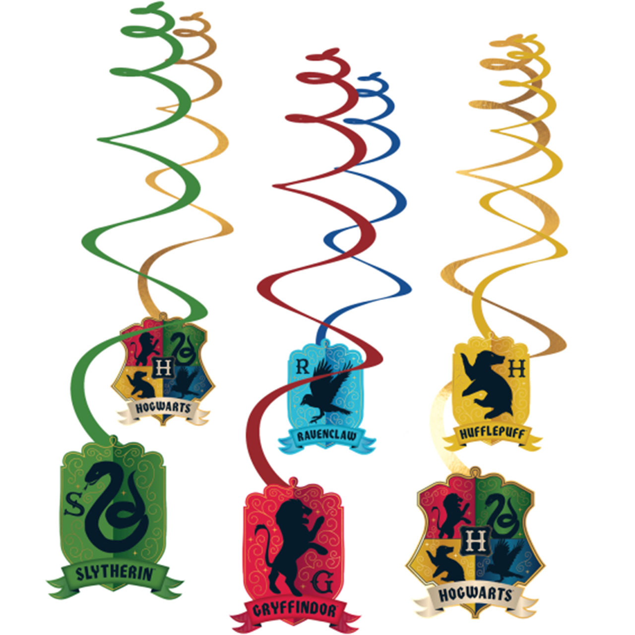 Swirl Decorations - Harry Potter
