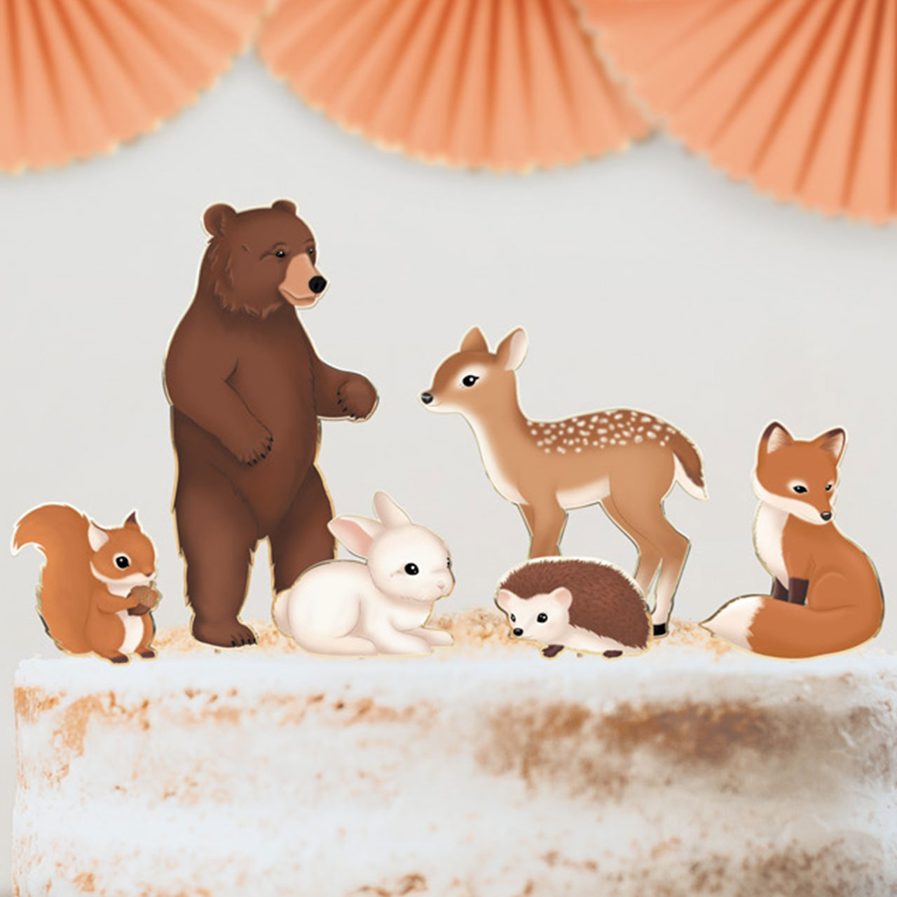 Cake Toppers - Woodland