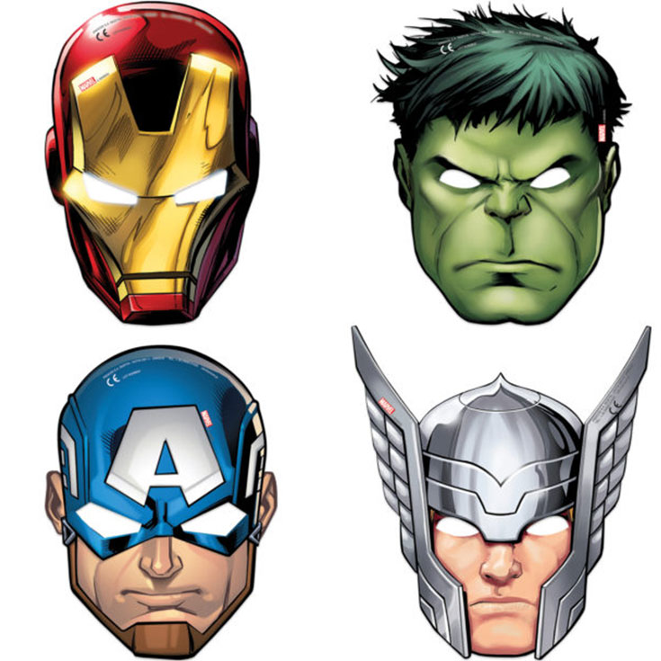 Masks - Mighty Avengers 