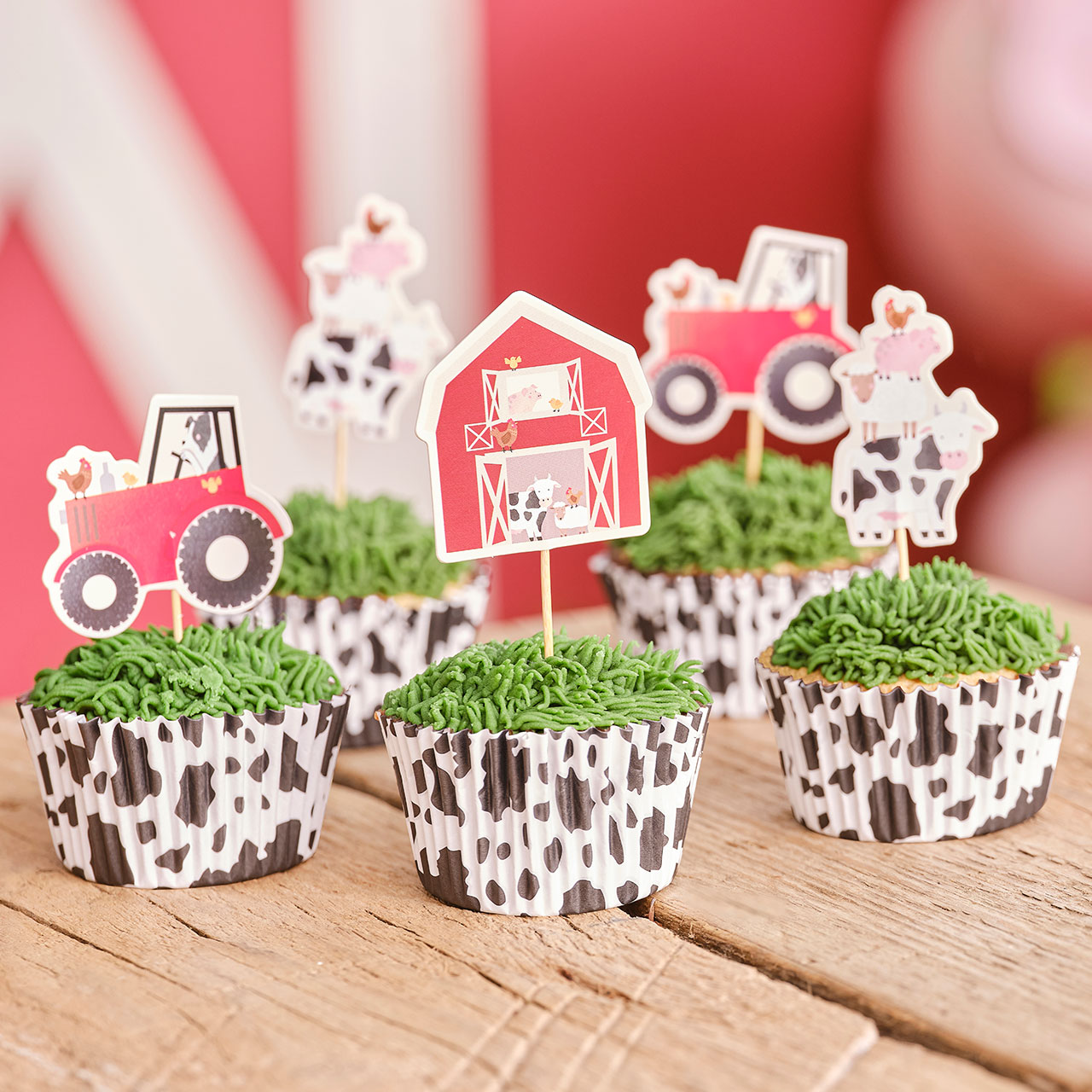 Cupcake Toppers - On the Farm
