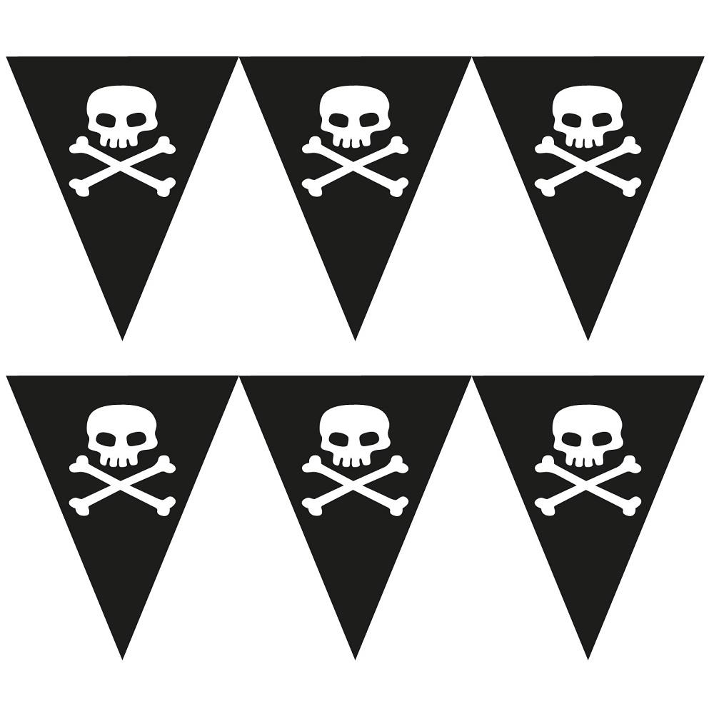  Flag Banner - Skull & Crossbones