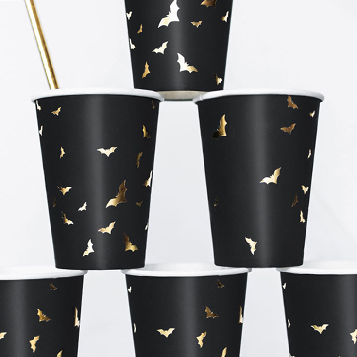 6 Trick or Treat Cups