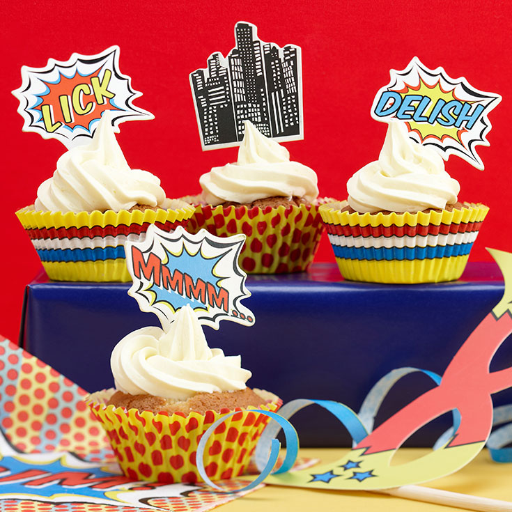 Cupcake Set - Pop Art
