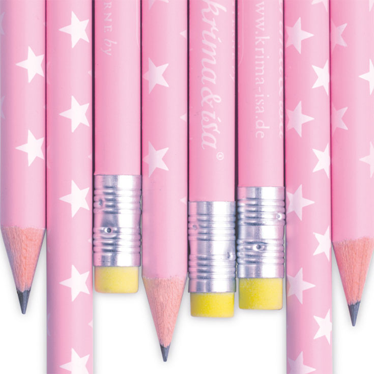 Bleistift Pink Star