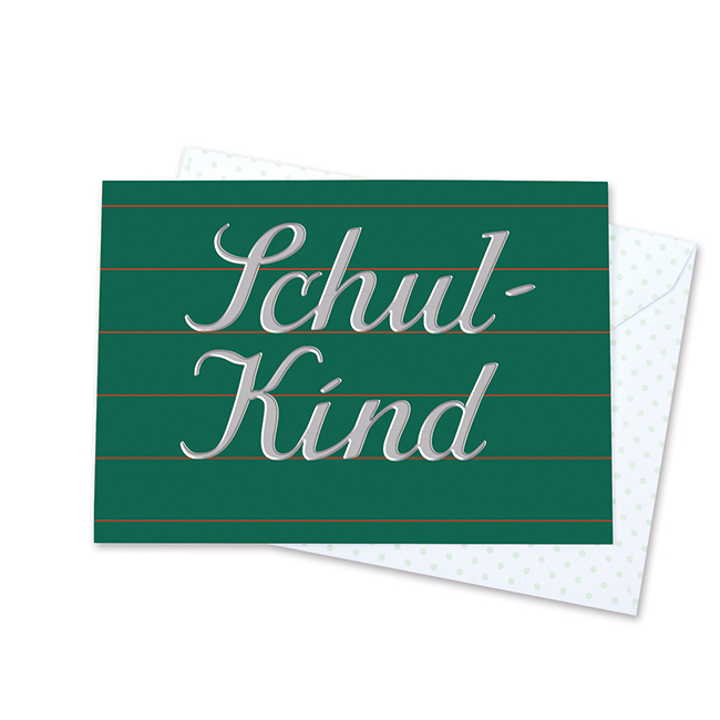 "Schulkind" Greeting Card