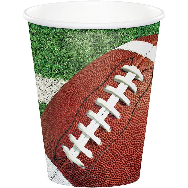 8 US Football Party Cups