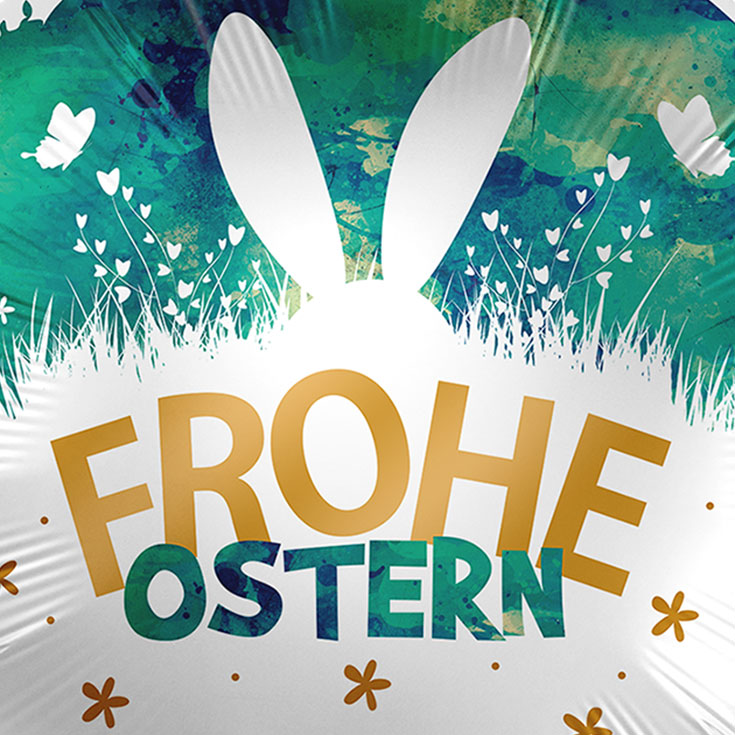 "Frohe Ostern" Foil Balloon 