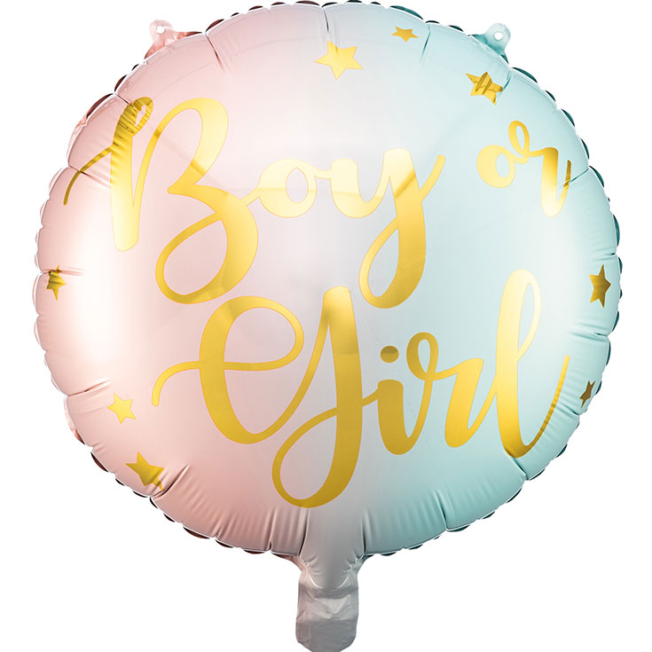 Folienballon Boy or Girl