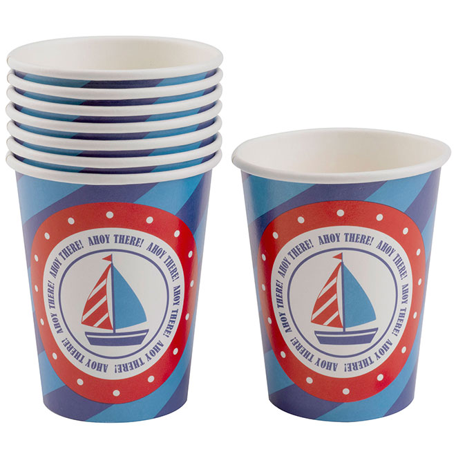 8 Ahoy There Cups