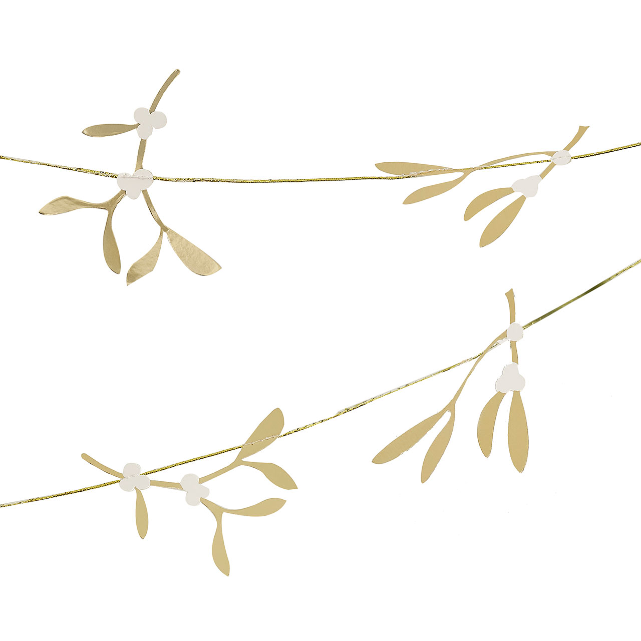 Garland - Gold Mistletoe