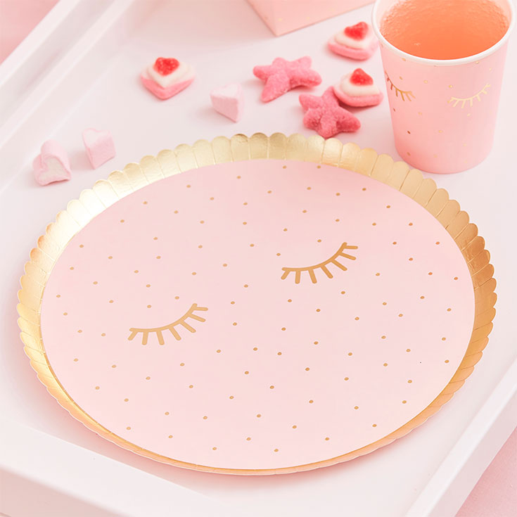 8 Pamper Party Plates