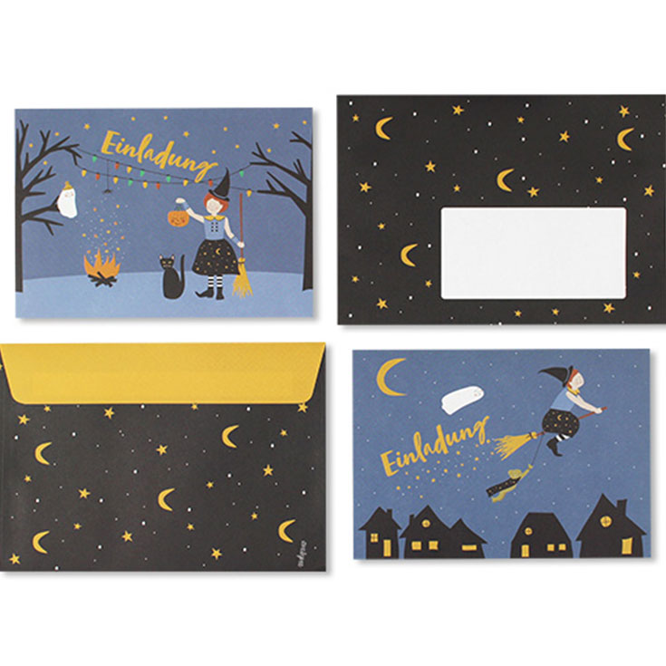 6 Witch Invitations