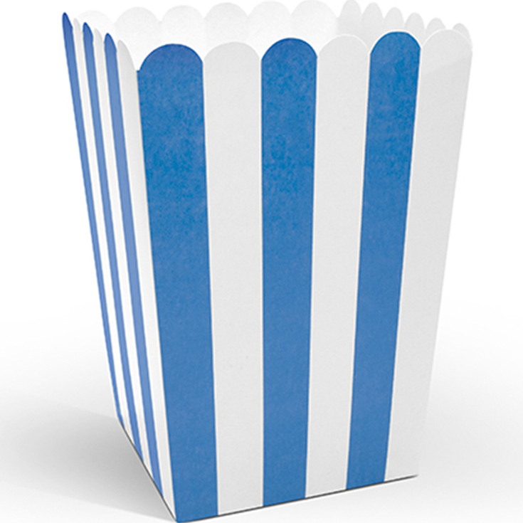 Snack Boxes - Blue Striped 
