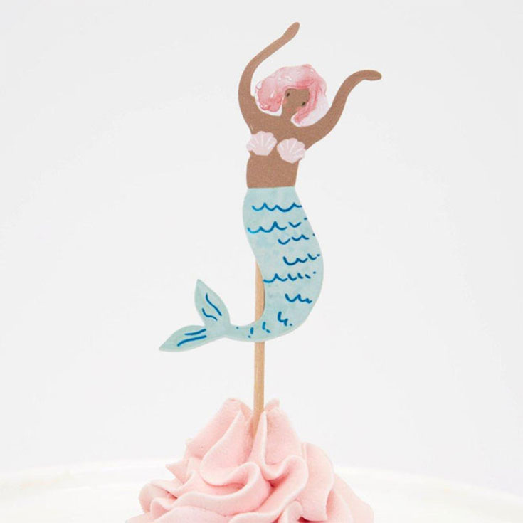 Cupcake Set - Meerjungfrau