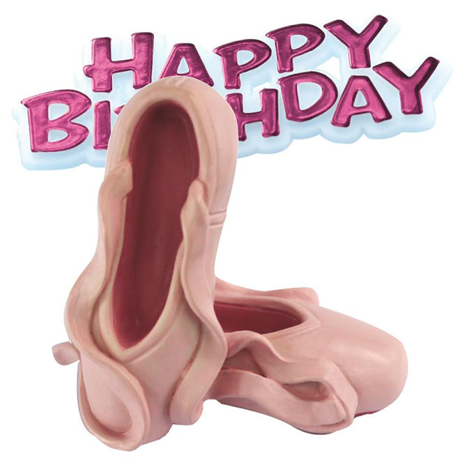 Cake Decoration Set - Ballet Shoes 