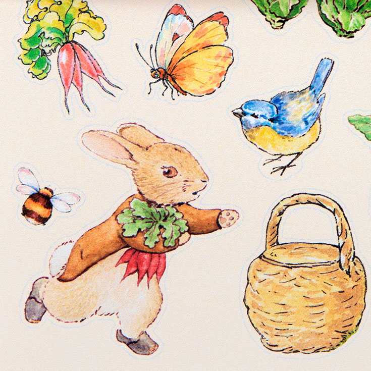 10 Peter Rabbit & Friends Sticker Sheets