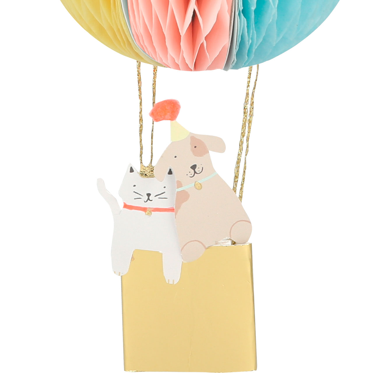 Geburtstagskarte - Heißluftballon