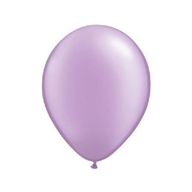 10 Mini Ballons Lavendel
