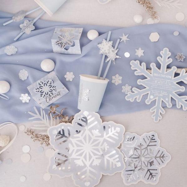 Napkins - Shimmering Snowflake