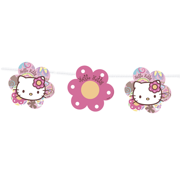 Blumenbanner - Hello Kitty