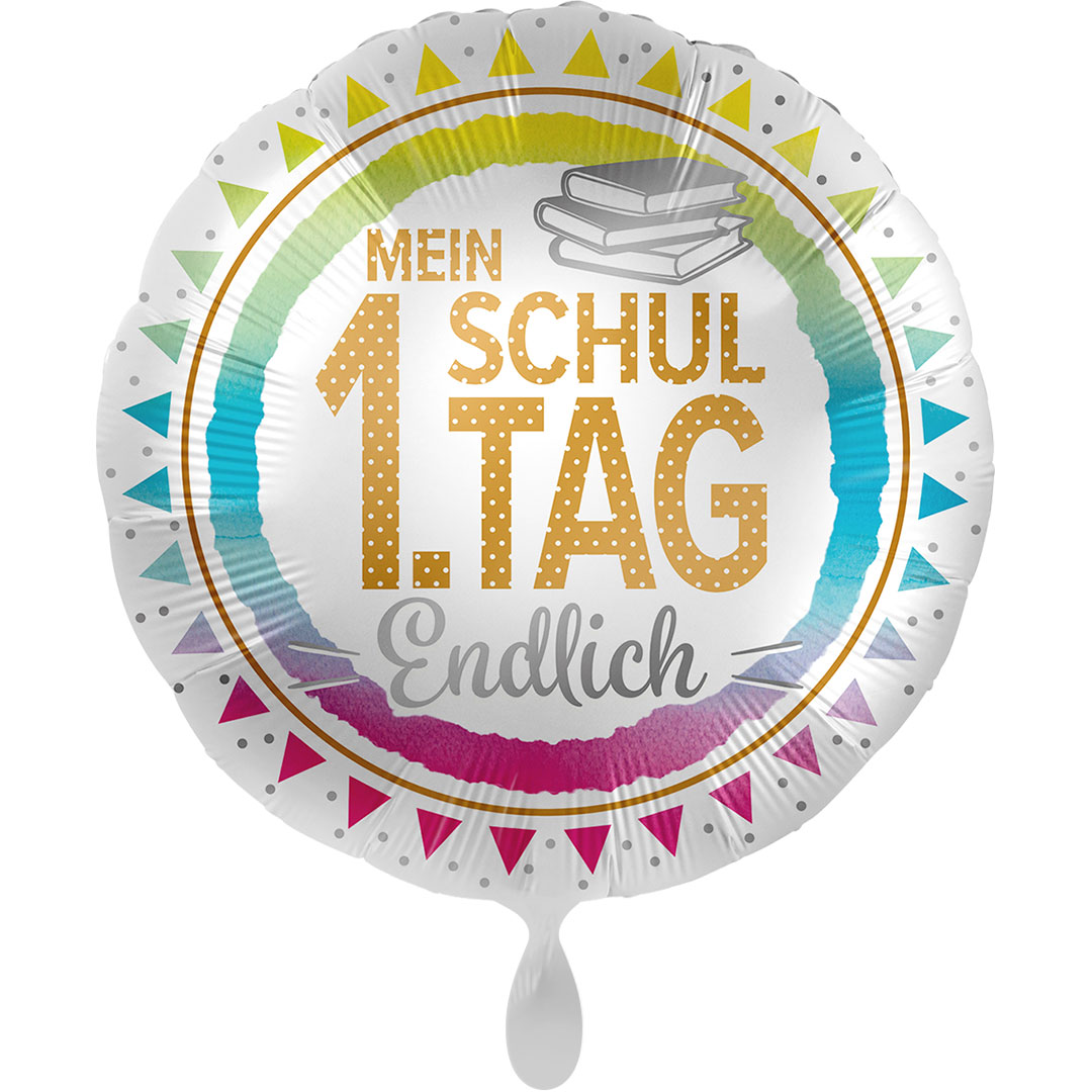 "Mein 1. Schultag" Foil Balloon