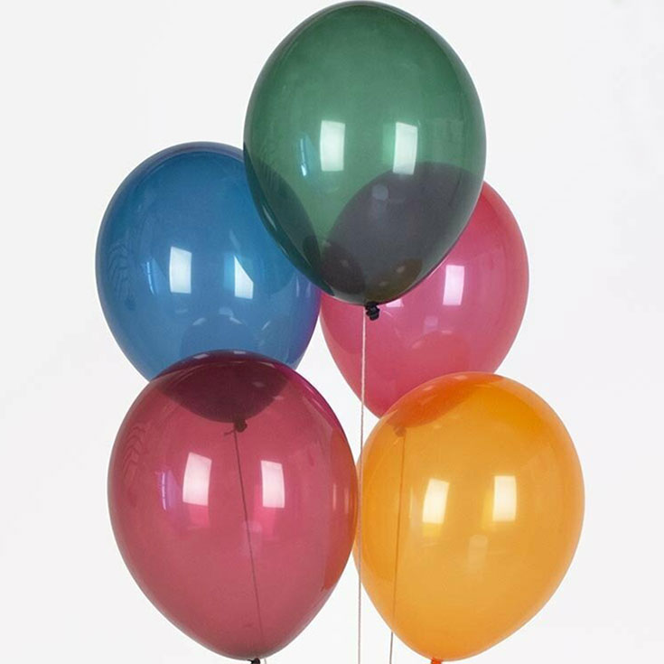 10 Autumn Mix Balloons