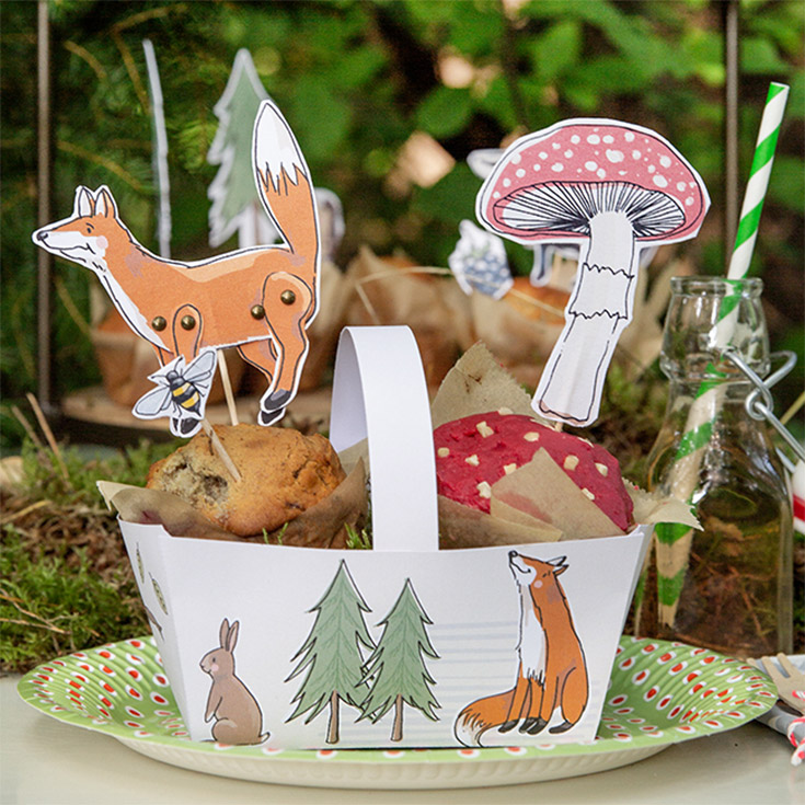 Forest Animals Cut-Out Activity Book