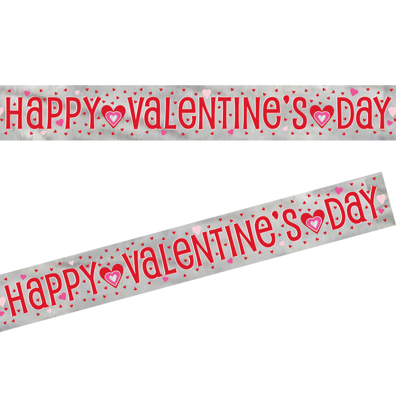 Spruchband Happy Valentine´s Day