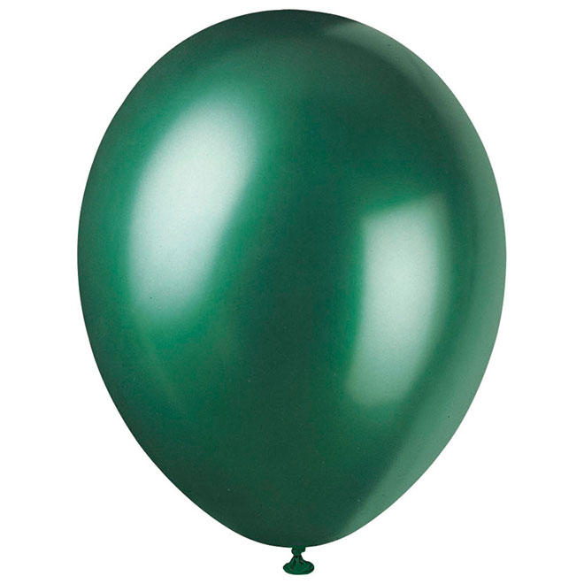 Latex Ballons - Dunkelgrün 