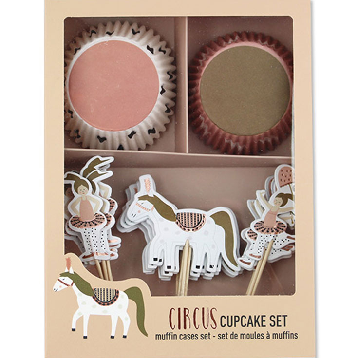 Cupcake Set - Circus 