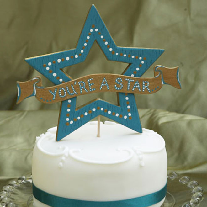 Cake Decoration - You're a Star 