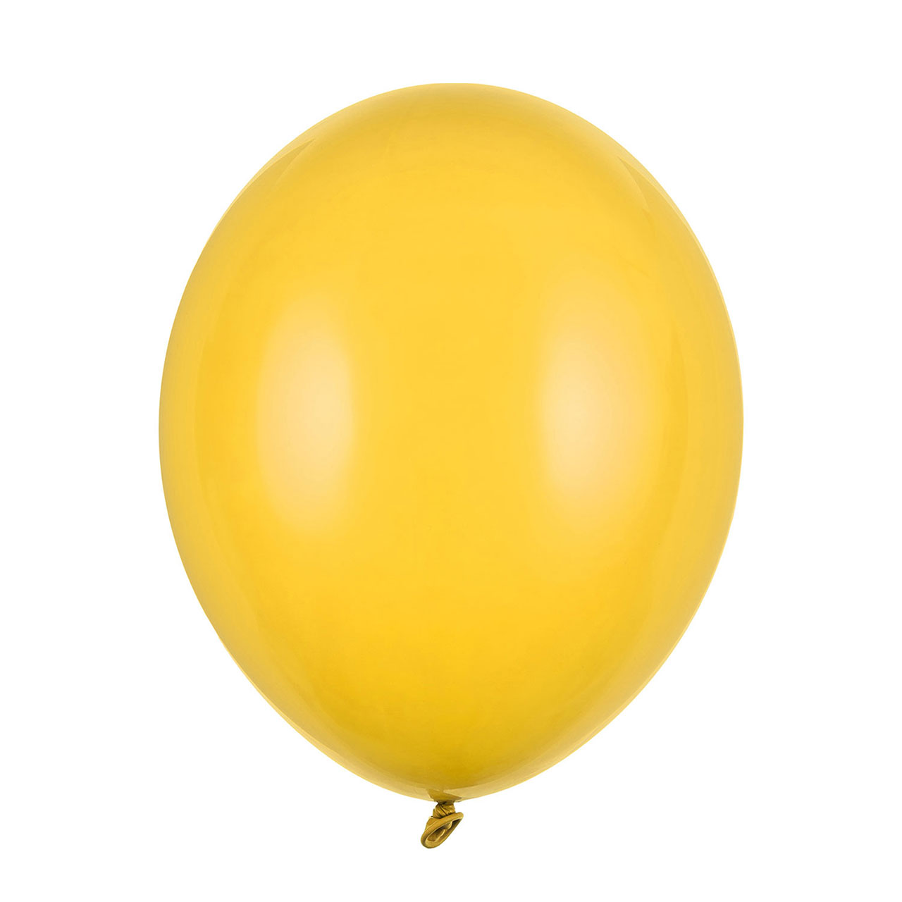 Mini Latex Balloons - Pastel Honey Yellow