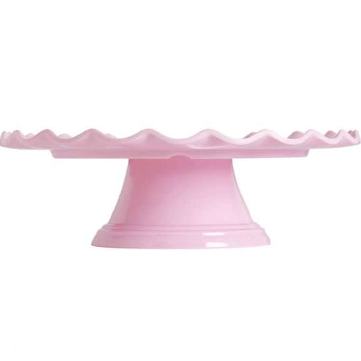 Cake Stand - Pink Wave (27.5cm)