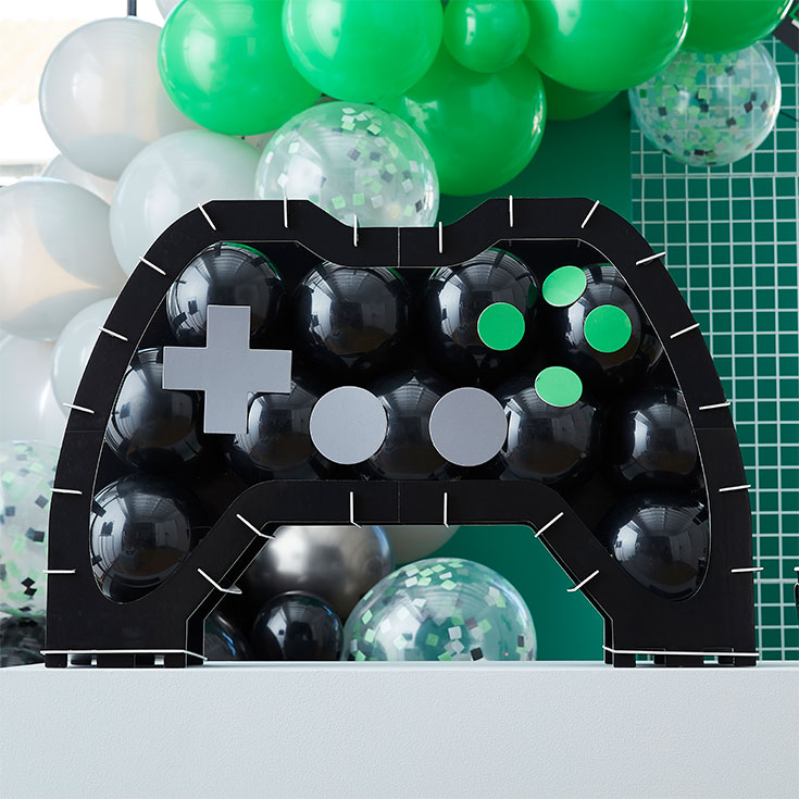 Mosaik Ballon Dekoration - Game Controller