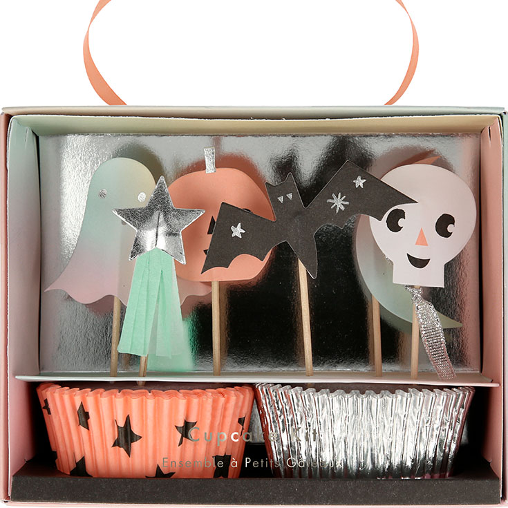 Cupcake Set - Pastell Halloween