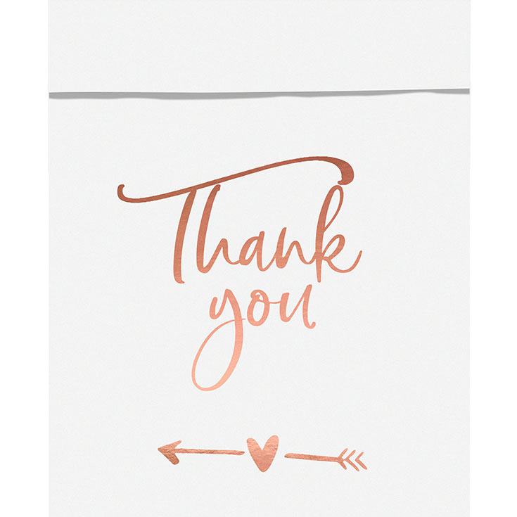 6 "Thank You" Treat Bags