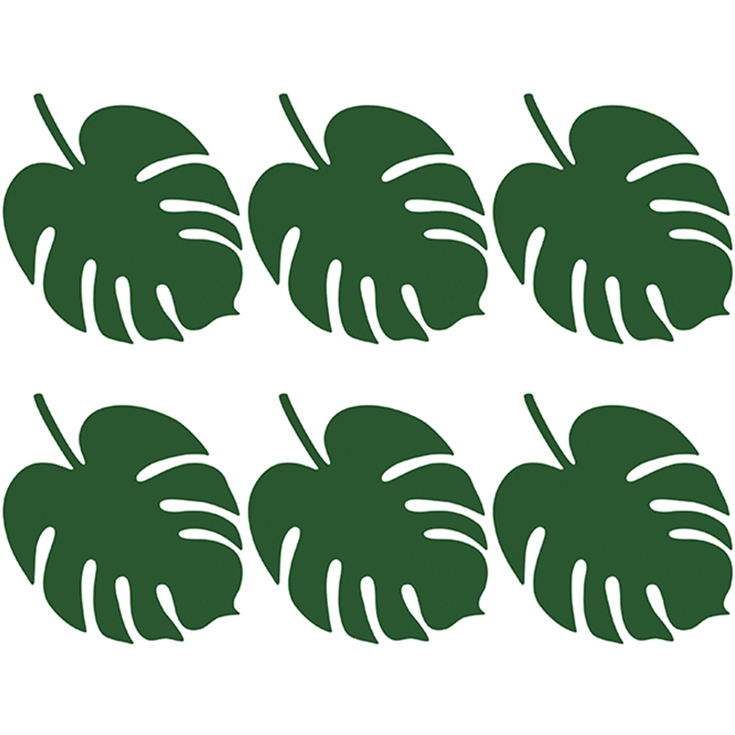 6 Palm Leaf Cutouts