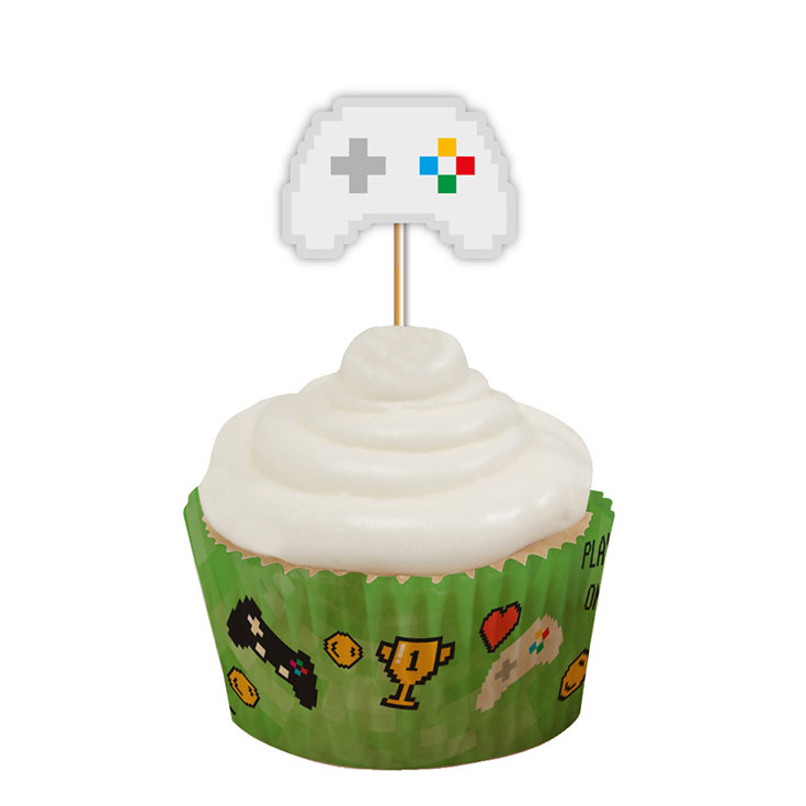 Cupcake Topper -  Gaming