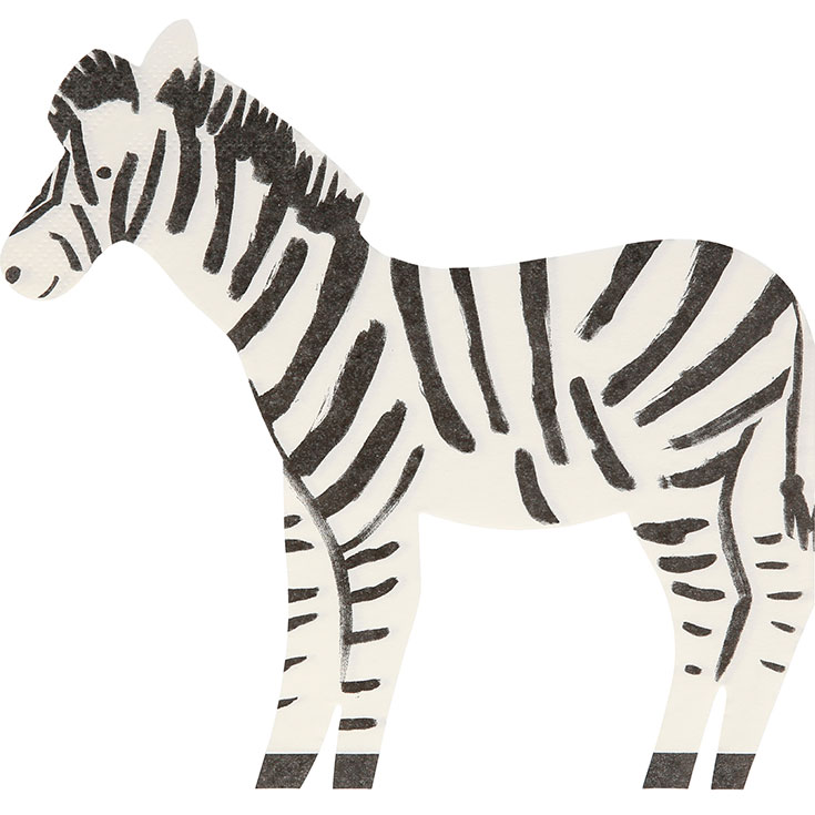 Servietten - Zebra