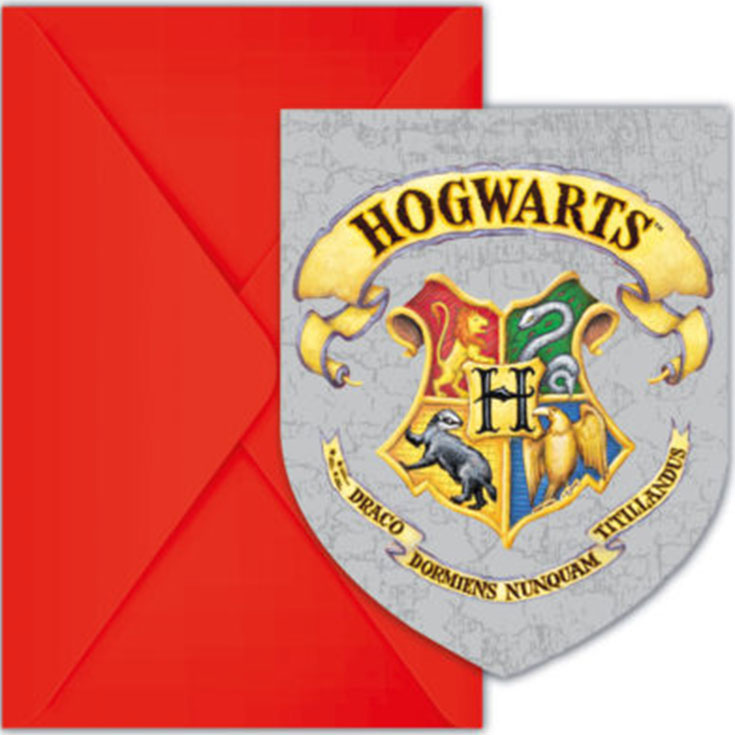 Einladungen -  Harry Potter Hogwarts