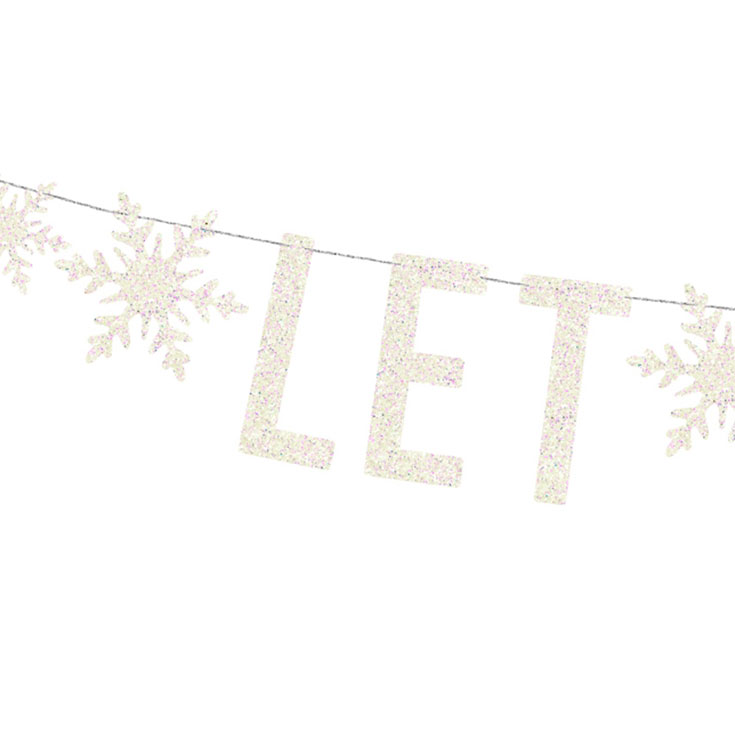 "Let it Snow" Banner