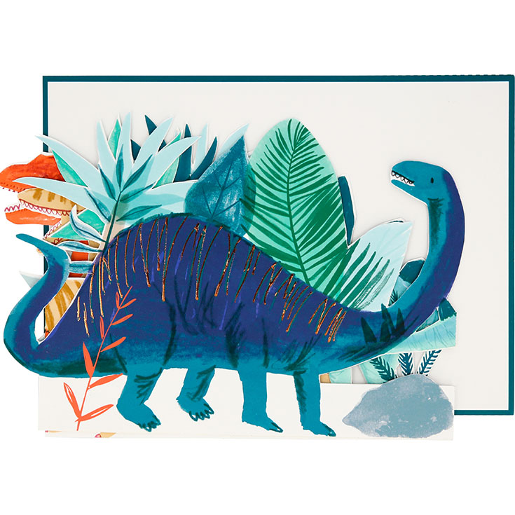 Dinosaurier Geburtstagskarte 