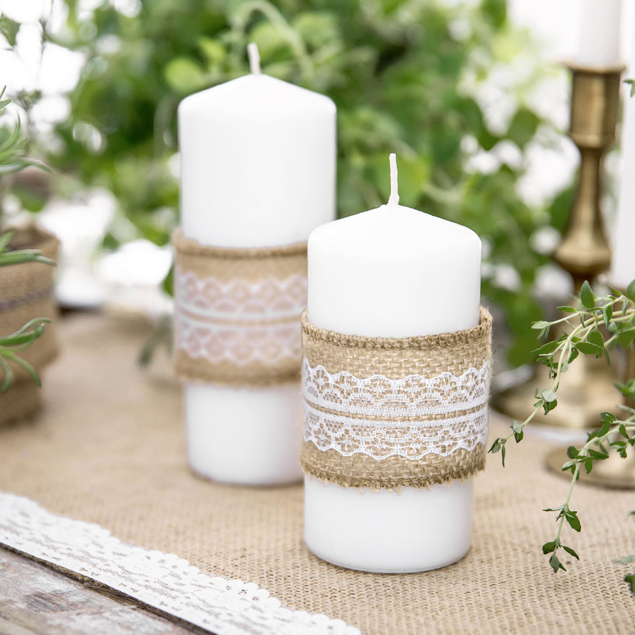Jute Tape with Lace