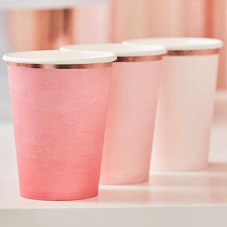 Cups - Ombre Pink 